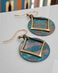 Verdigris Portal Earrings