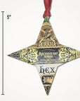 Four Pointed Star Cigar Ornament