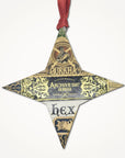 Four Pointed Star Cigar Ornament