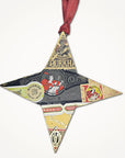 Four Pointed Star Cigar Ornament