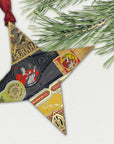 Four Pointed Star Cigar Ornament