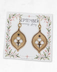 Birth Flower Earrings