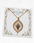 Birth Flower Necklace