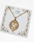 Birth Flower Necklace