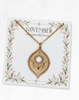 Birth Flower Necklace