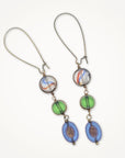 Carnival Glass Earrings