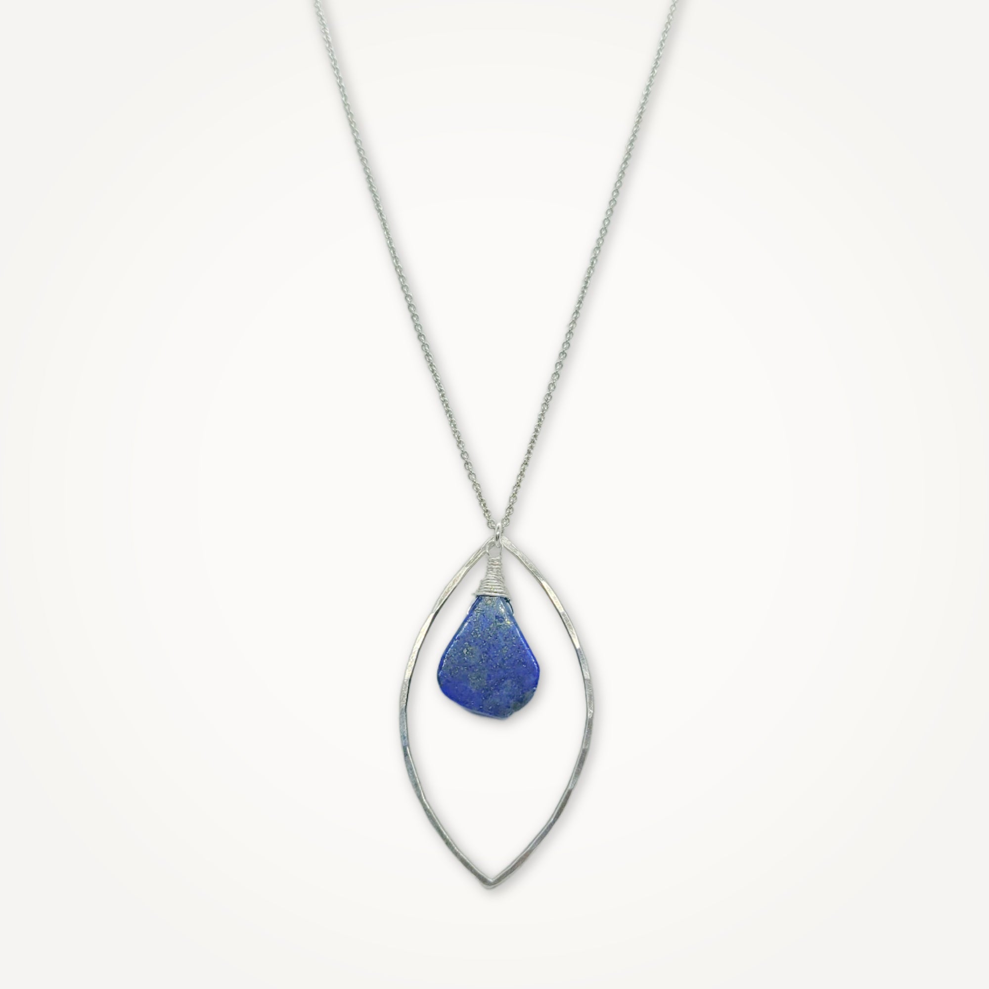 Marquise Necklace • Lapis Lazuli