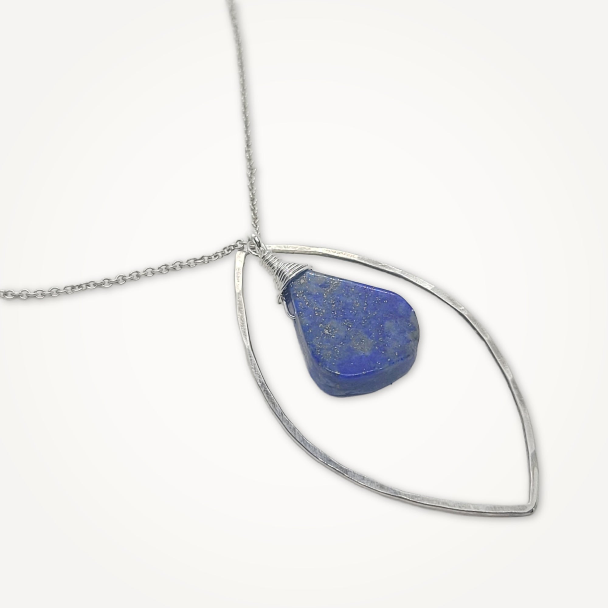 Marquise Necklace • Lapis Lazuli