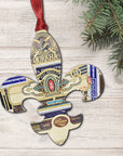 Fleur De Lis Cigar Ornament