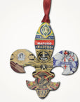 Fleur De Lis Cigar Ornament