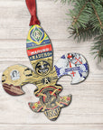 Fleur De Lis Cigar Ornament