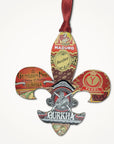 Fleur De Lis Cigar Ornament