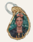 Frida Kahlo Ornament The Frame • Oyster Shell