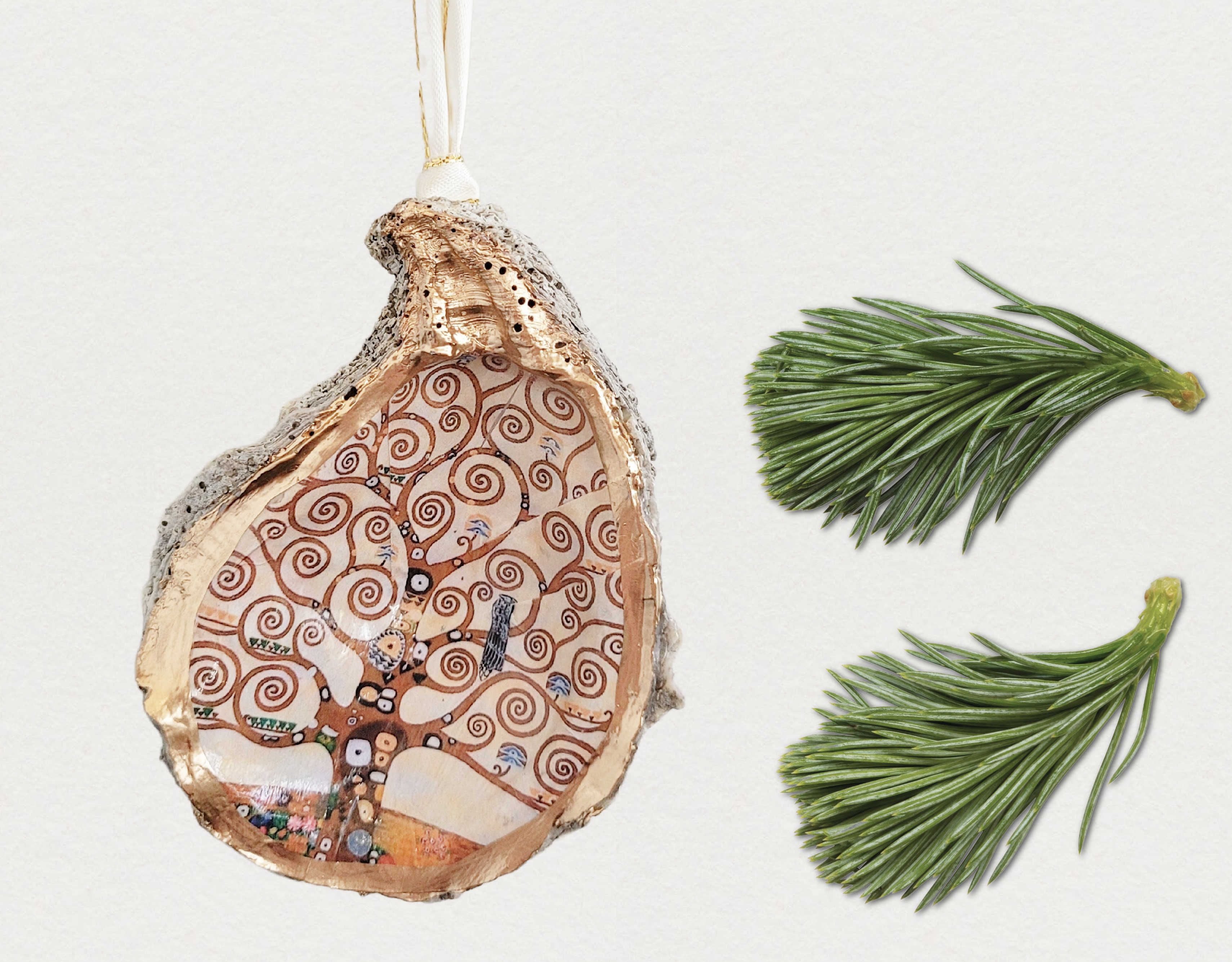 Tree of Life Ornament • Oyster Shell