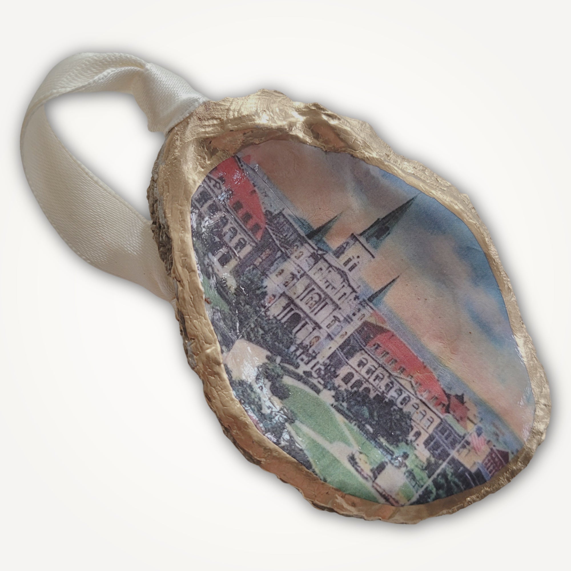 Jackson Square Ornament • Oyster Shell