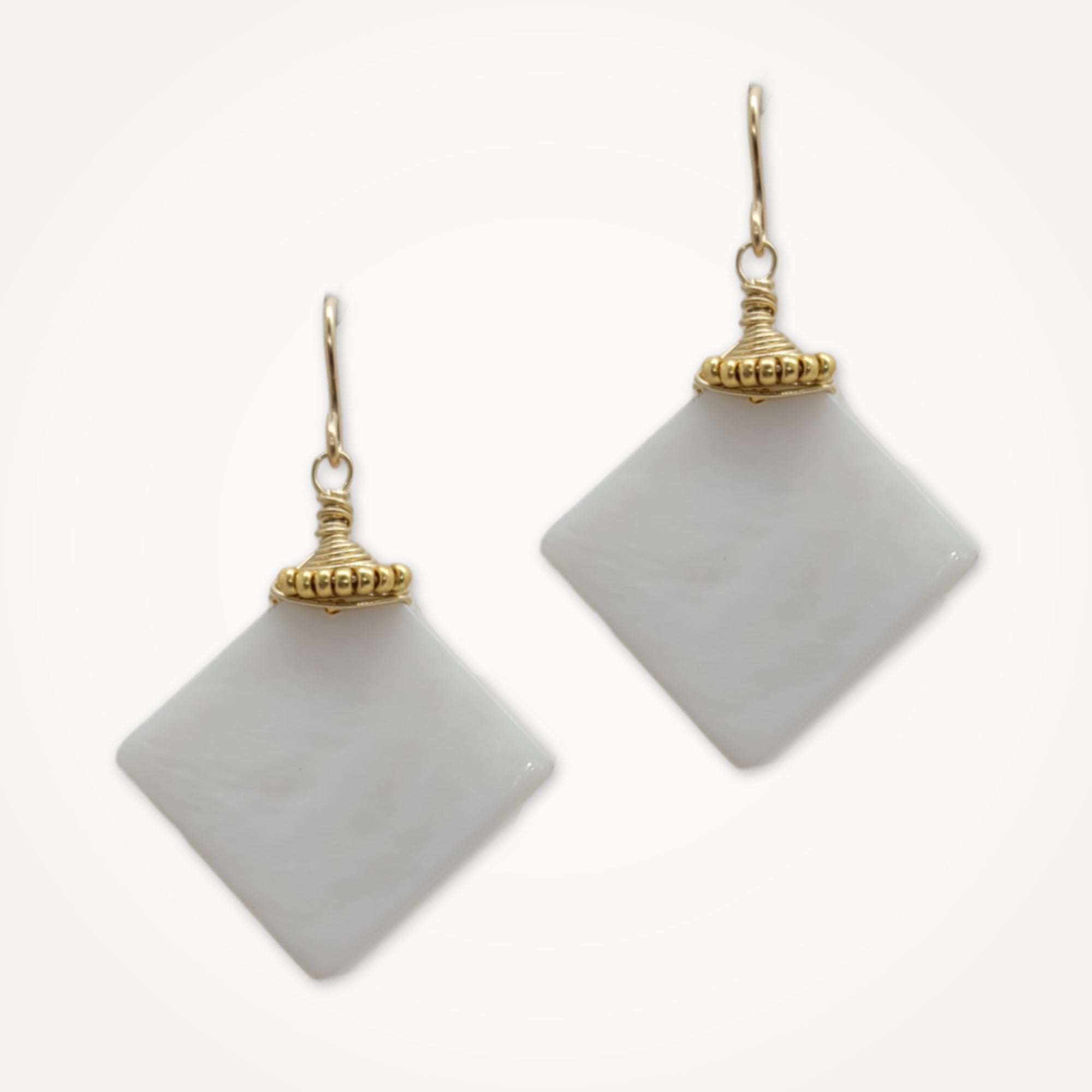Pompelonne Earrings • Mother of Pearl