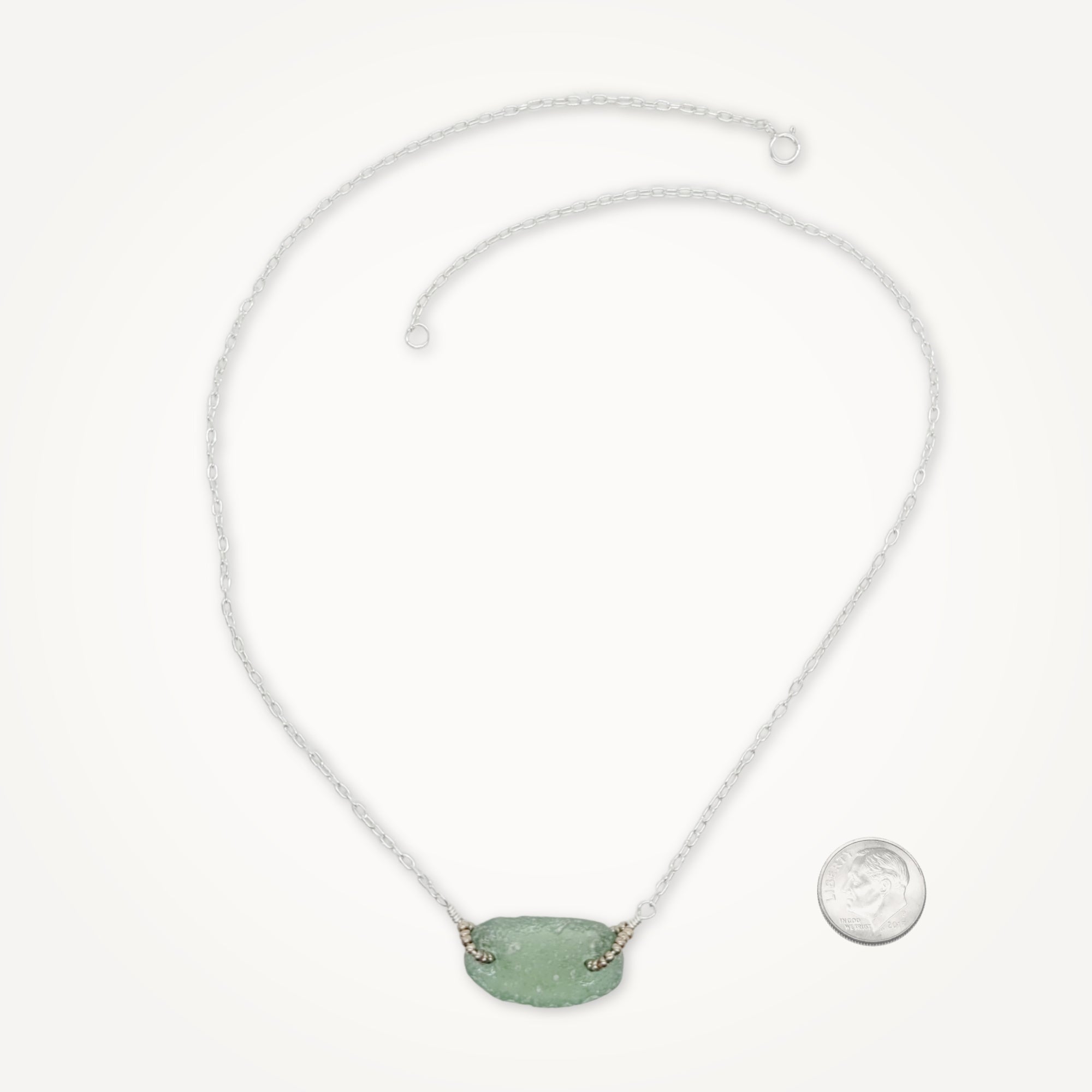 Roman Glass Necklace • Faustina