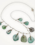 Roman Glass Necklace • Medallions