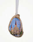St. Louis Cathedral Ornament • Oyster Shell