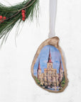 St. Louis Cathedral Ornament • Oyster Shell