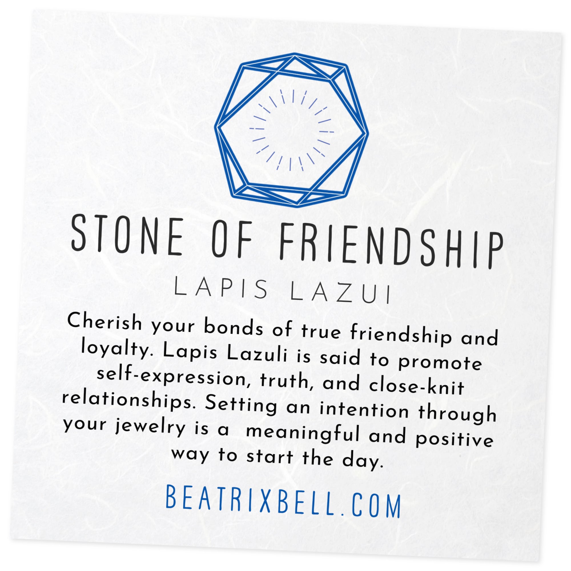 Marquise Necklace • Lapis Lazuli