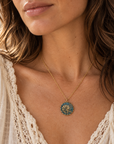 Vintage Button Necklace • Gladiola