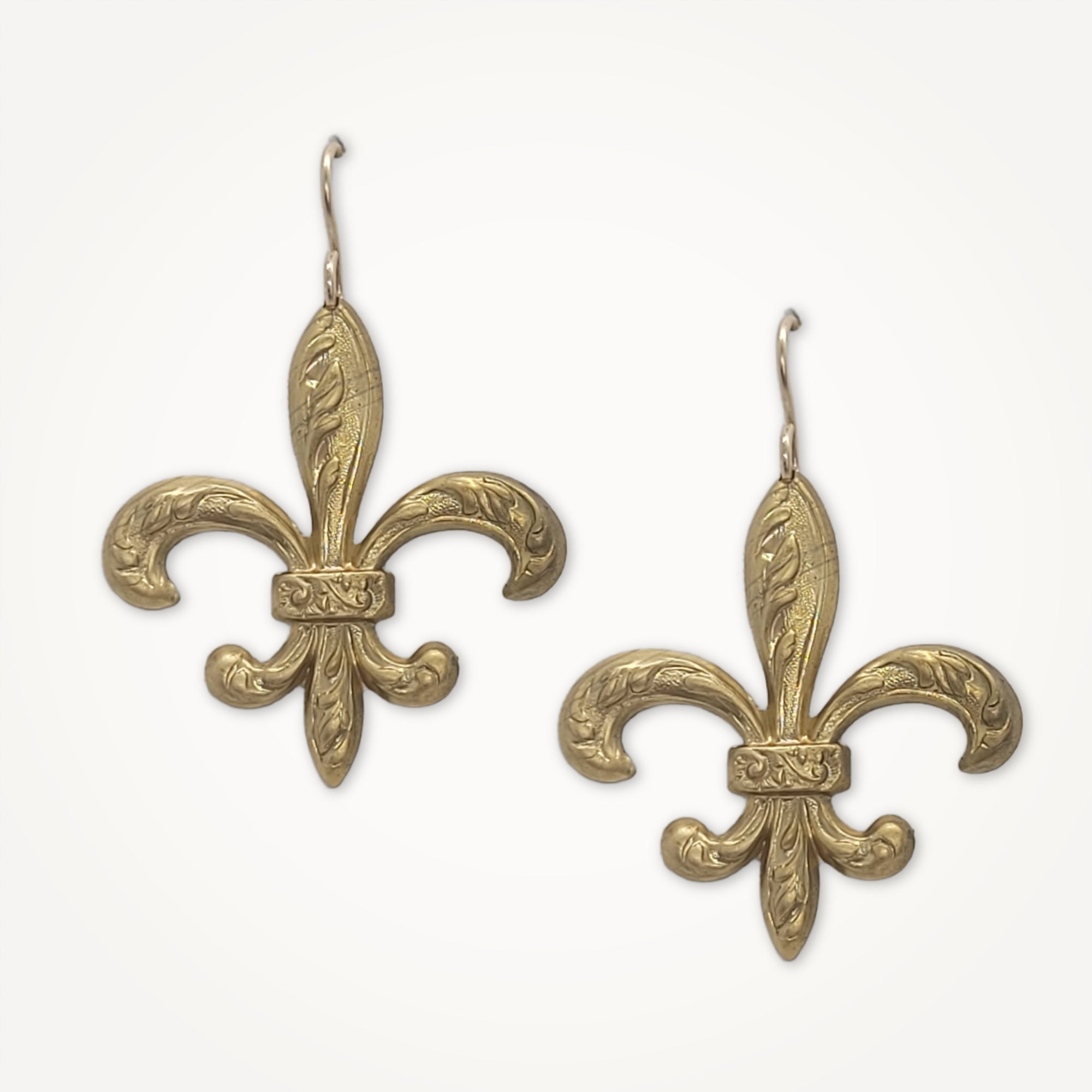 Fleur de Lis Earrings • Acanthus