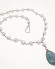 African Jade Pearl Necklace