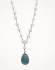 African Jade Pearl Necklace