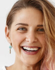 Alexandra Amazonite Earrings