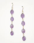 Artisanal Amethyst Earrings