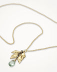 Green Amethyst Panache Necklace