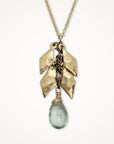 Green Amethyst Panache Necklace