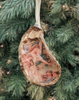 Angel Bearing Gifts • Oyster Shell Ornament