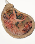 Angel Bearing Gifts • Oyster Shell Ornament