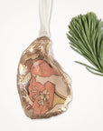 Art Nouveau • Oyster Shell Ornament