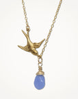 Bird Necklace • Blue Skies