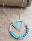 Boho Triangle Necklace