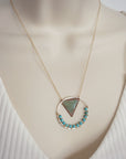 Boho Triangle Necklace