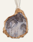 Boston Map Ornament • Oyster Shell