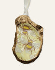 Bumble Bee Ornament • Oyster Shell