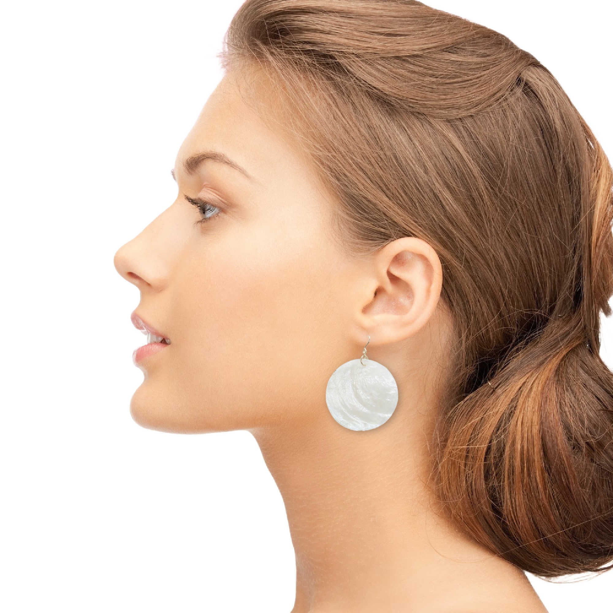 Luau Earrings • Mother of Pearl