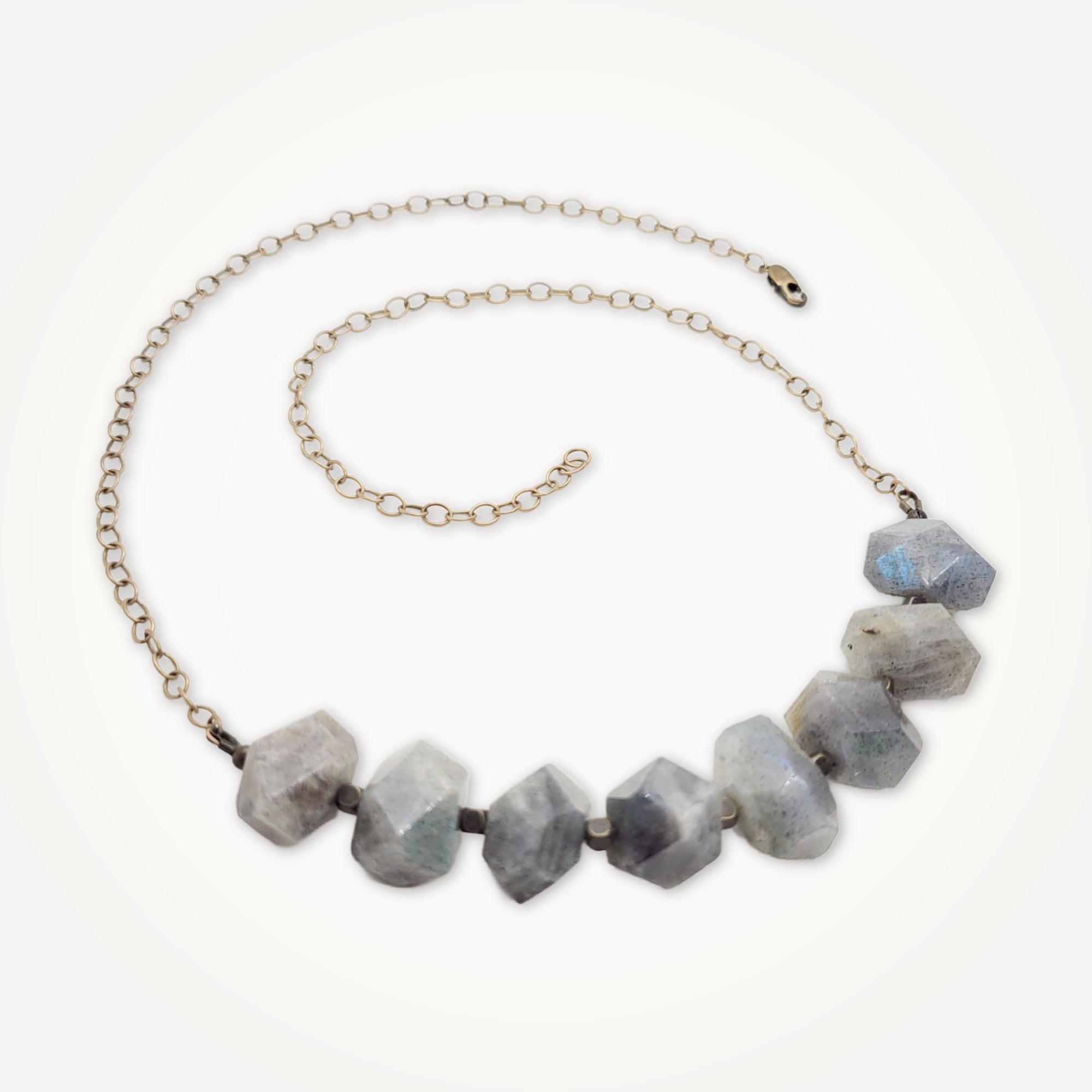 Celestial Rock Necklace • Labradorite