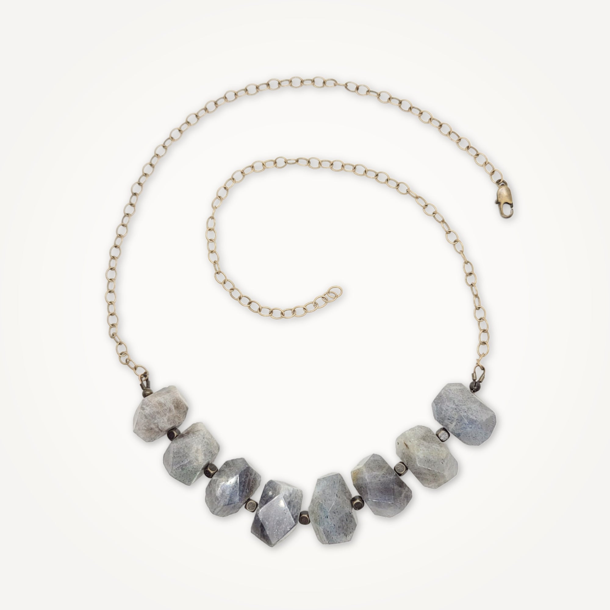 Celestial Rock Necklace • Labradorite