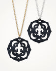 Celestial Mandala Necklace • Fleur de Lis