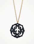Celestial Mandala Necklace • Fleur de Lis