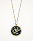 Celestial Medallion Necklace