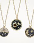 Celestial Medallion Necklace