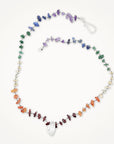 Rainbow Chakra Gemstone Necklace