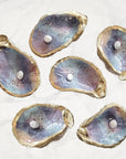 Coastal Pearl Ornament • Oyster Shell